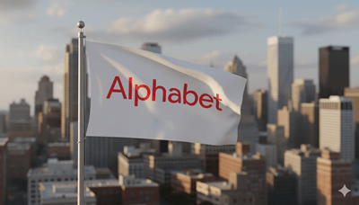 דגל מתנוסס של אלפאבית