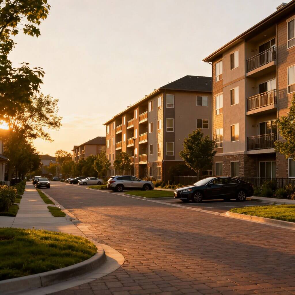 שכונת מגורים עם פיתוח עירוני