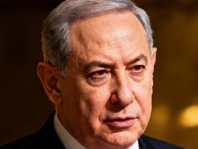 ראש הממשלה נתניהו במהלך נאום ה"ספרטה" הדרמטי