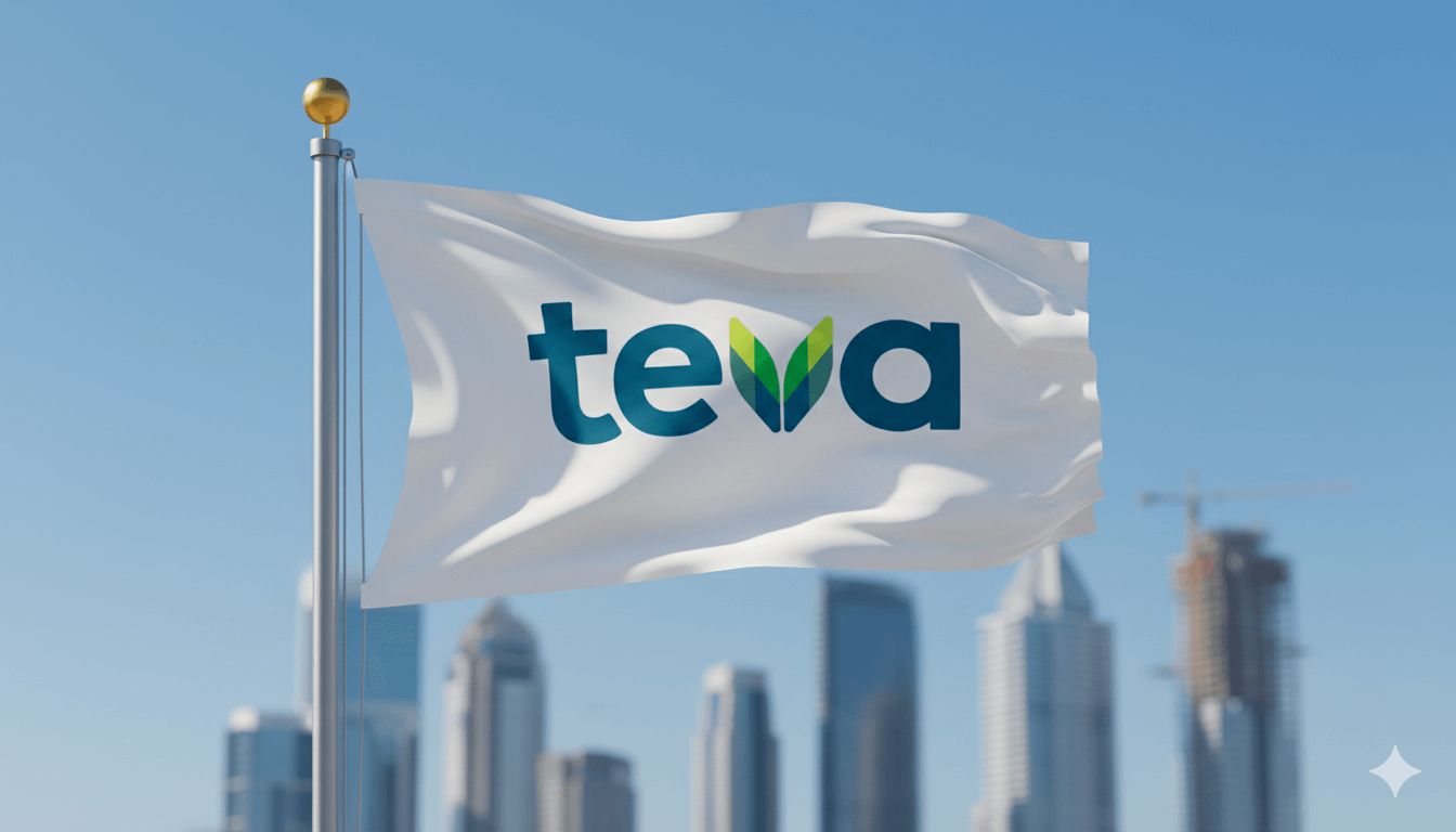 דגל מתנוסס של טבע