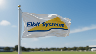 דגל מתנוסס של אלביט מערכות