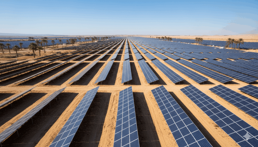 פארק סולארי ענקי בנגב - אנרגיה ירוקה בישראל