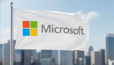 דגל מתנוסס של מיקרוסופט