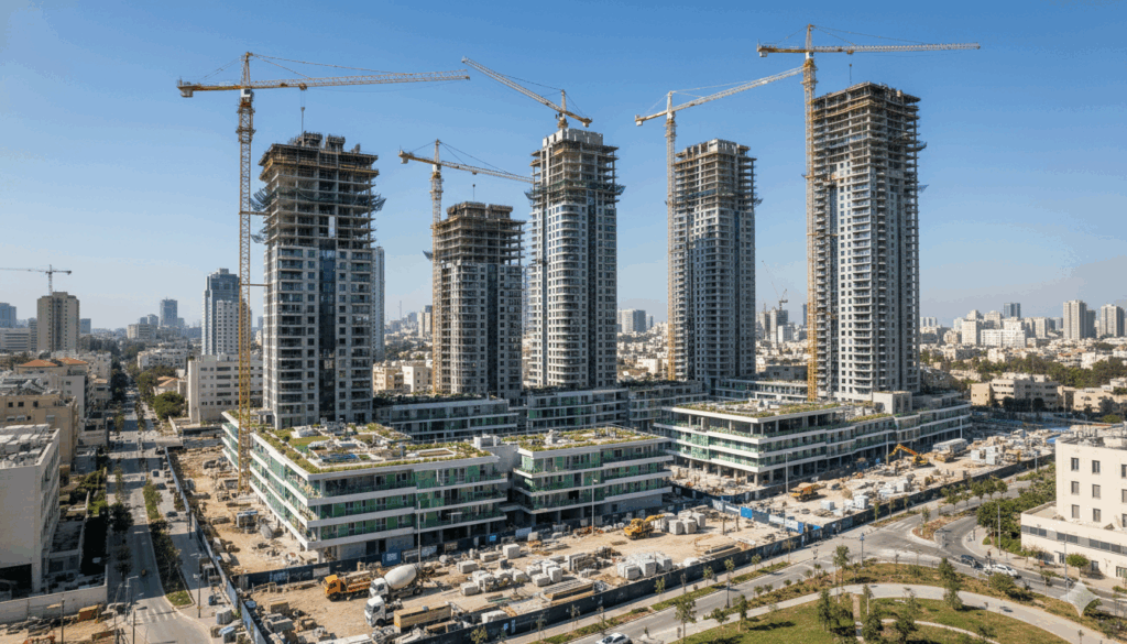 פרויקטי בנייה וחידוש עירוני