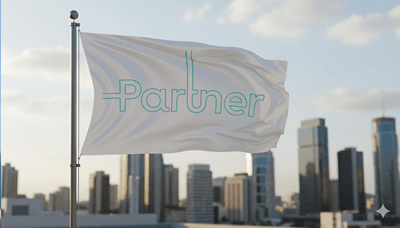 דגל מתנוסס של פרטנר