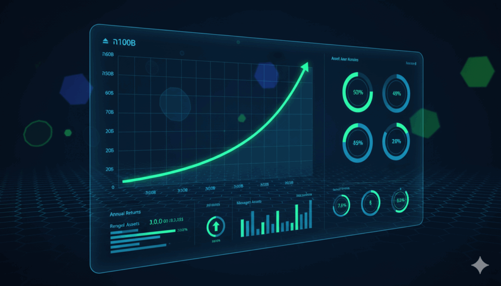 תרשים גרפי של צמיחת קרנות ההשקעה האלטרנטיביות