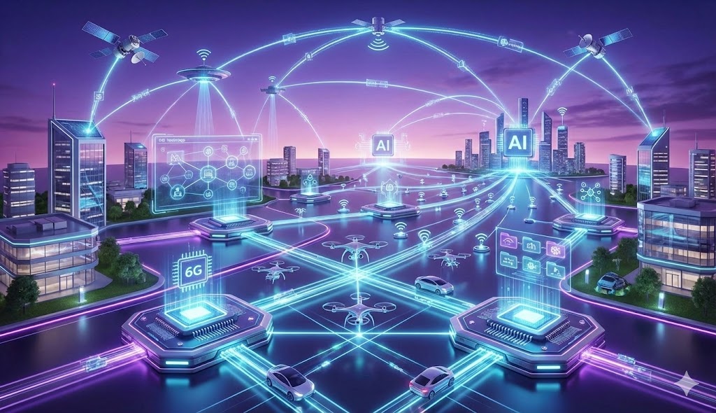 מערכת 6G עתידית - Edge Computing וקישוריות מתקדמת