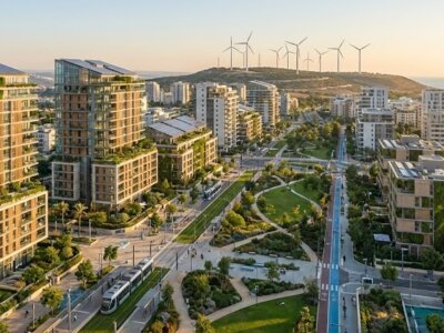 פרויקטי נדל"ן בר-קיימא עם אנרגיה מתחדשת בעישור העיר