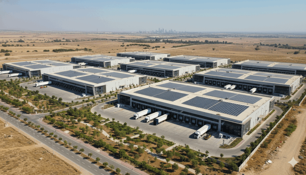 פארק תעשייה בפריפריה - פיתוח כלכלי ירוק