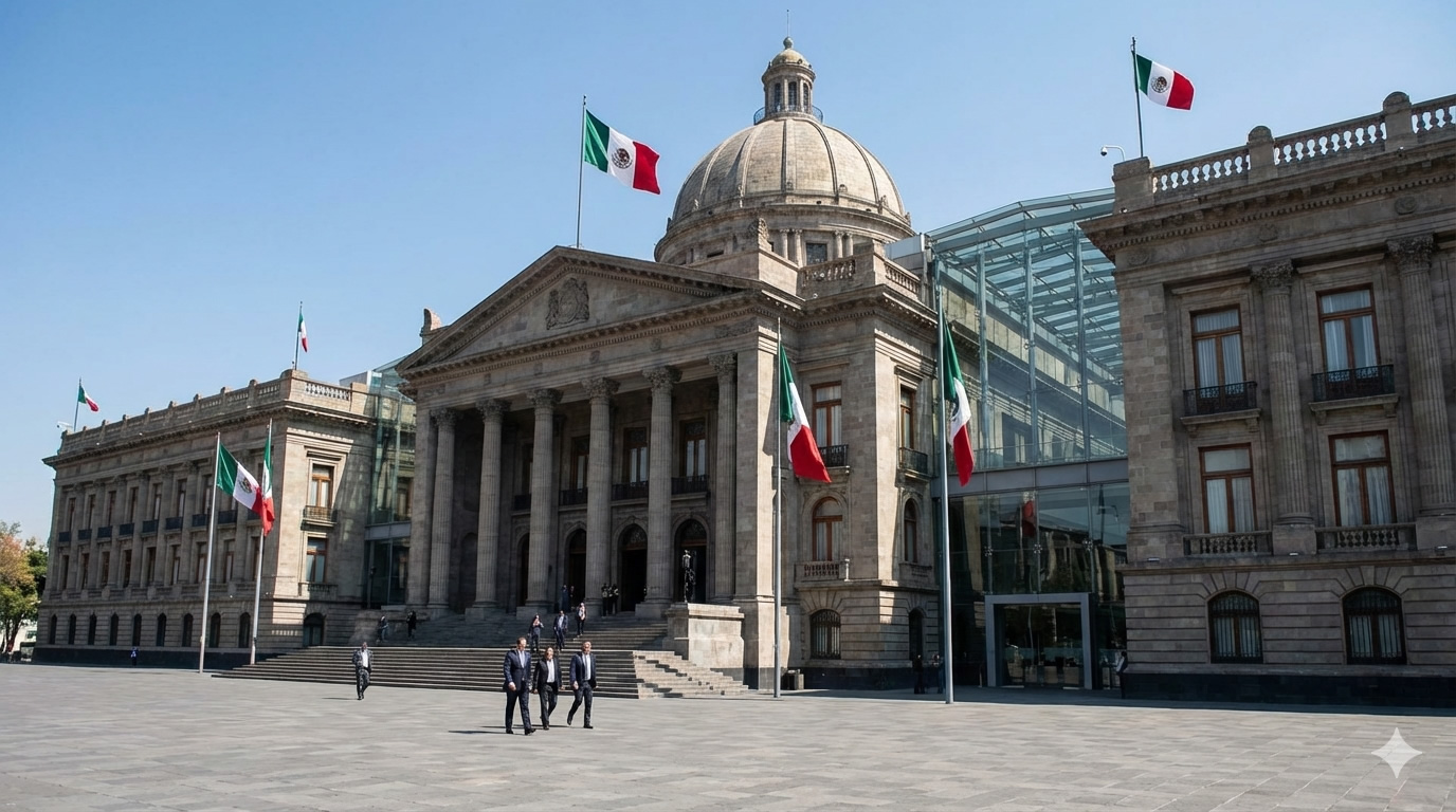 בנייין הקונגרס של מקסיקו - מרכז הממשל המקסיקני