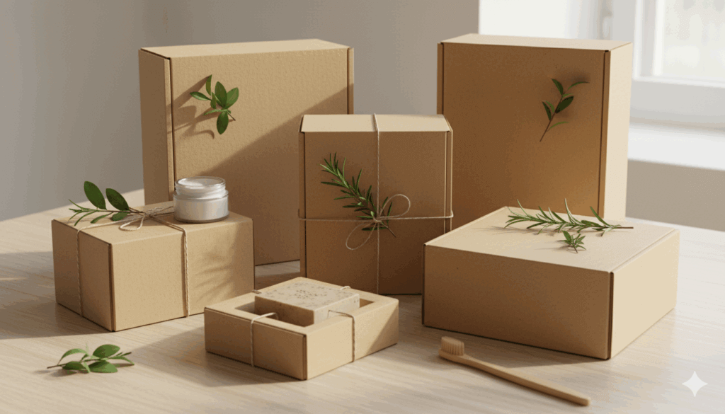 אריזות מוצרים ידידותיות לסביבה וקיימות