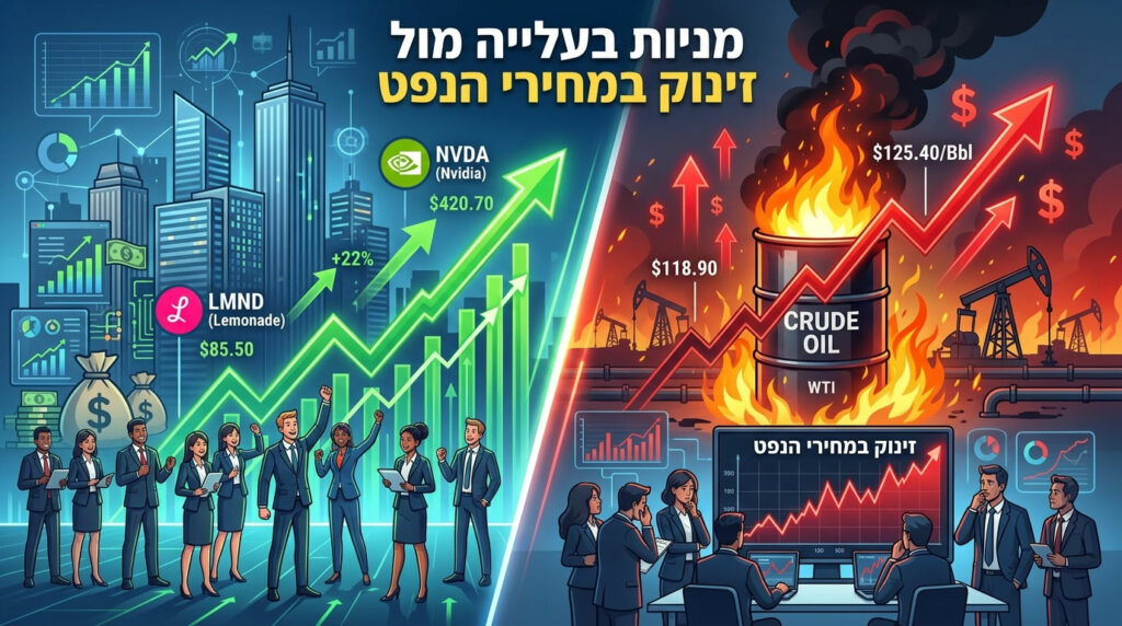 הפרדוקס בשווקים: עליית מניות הטק חרף המשבר הגאופוליטי והאנרגטי.