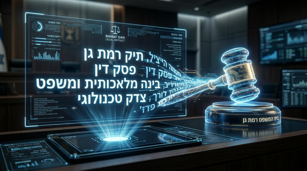 בית המשפט העליון הותיר הוצאות אישיות על עיריית רמת גן בפרשת השימוש בציטוטי AI (צילום: אילוסטרציה)