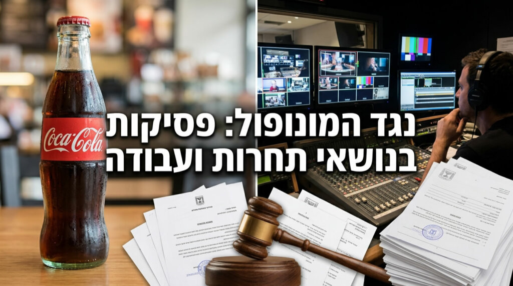 המתיחות בין חברות ענק לבין דיני התחרות ודיני העבודה מגיעה לשיא בפסיקות אחרונות