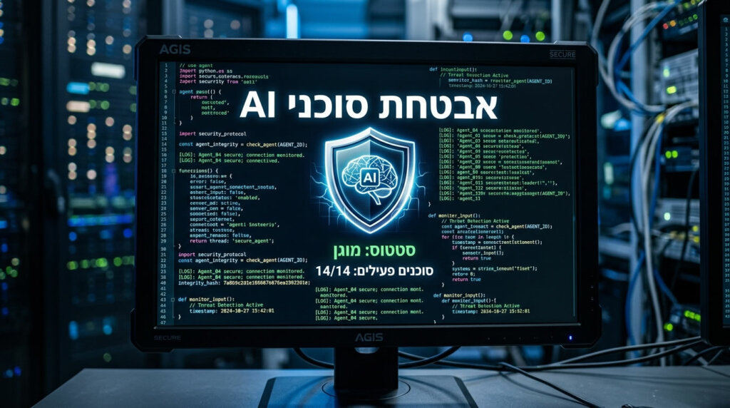 טכנולוגיית מתקדמת לאבטחת סוכני בינה מלאכותית, תחום שמושך משקיעים רבים בישראל בימים אלו.