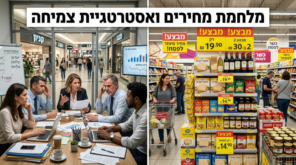 בעוד הקניונים סובלים מירידה בפדיונות, רשתות השיווק מאיצות מבצעים לקראת חג הפסח כדי למשוך לקוחות.