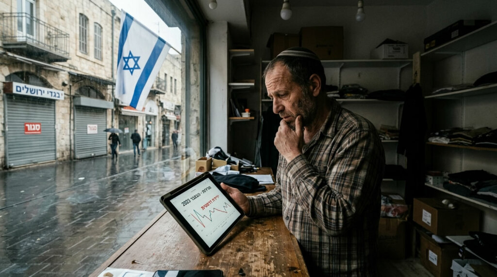 עסקים קטנים בישראל נאבקים לשרוד בתקופת אי־הוודאות הכלכלית