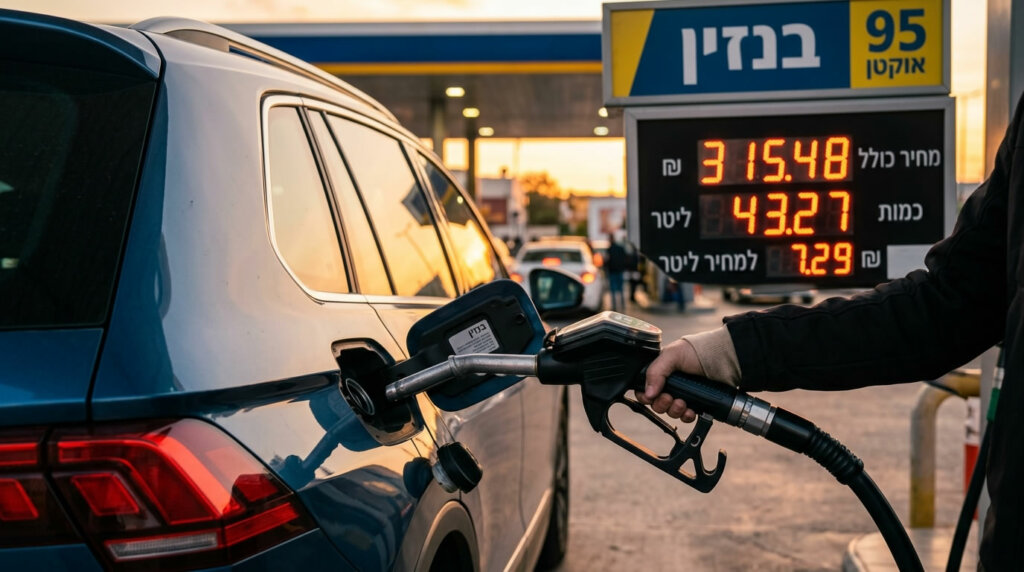 צפי לעלייה נוספת במחירי הדלק בחודש הקרוב עשוי להכביד על משקי הבית הישראליים שכבר נושאים בנטל עלויות מחיה גבוה