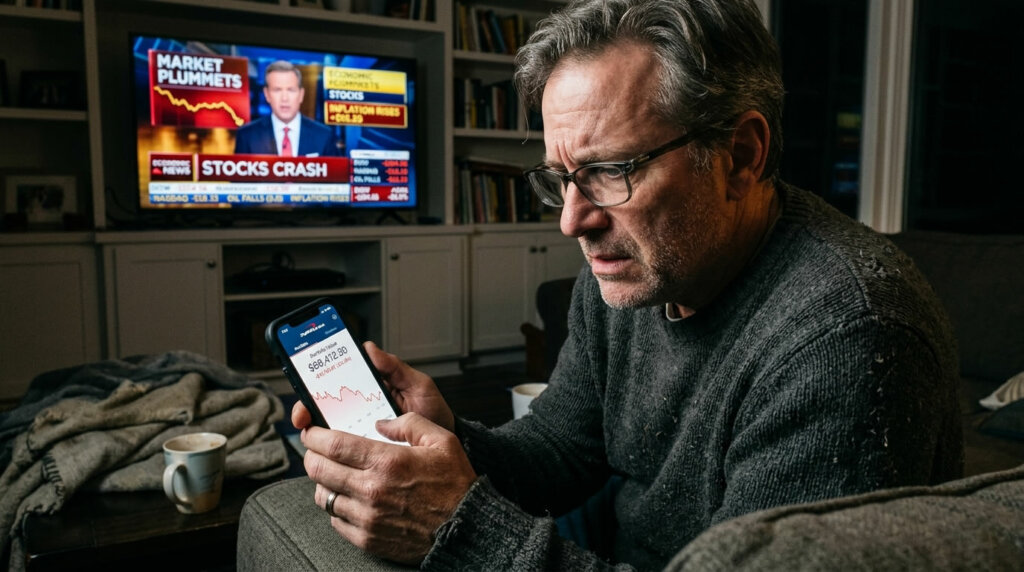 אזרחים רבים חשים ירידה בתחושת הביטחון הכלכלי עקב התנודות בשווקים וההתייקרות ביוקר המחיה.