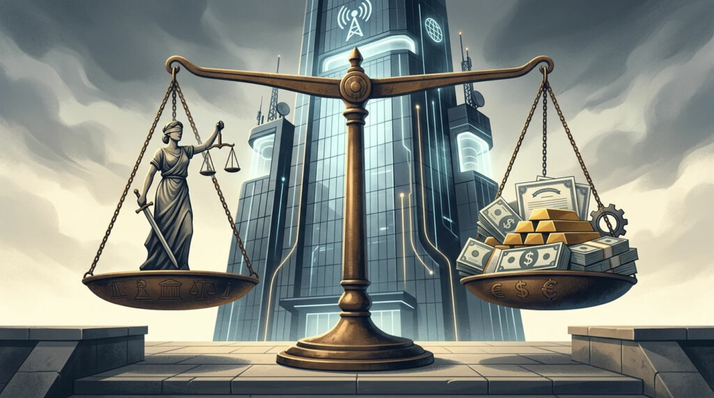 האיזון בין האינטרס הציבורי לבין כוחם של התאגידים המסחריים נמצא במבחן.