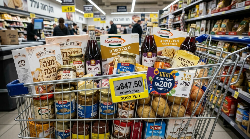 המאבק על מחירי המזון לפסח מתחדש מדי שנה, כאשר הרשתות והצרכנים מנהלים משא ומתן על עלויות הסל.