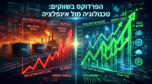 דואליות בשווקים: זינוק היסטורי של טאואר וסולאראדג' מול חששות סטגפלציה ועליית הדולר