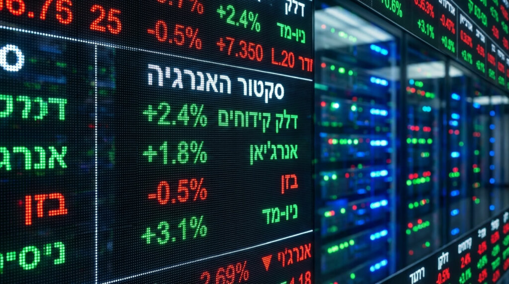 הביקוש האדיר לחשמל בארצות הברית, בעיקר לצורך מרכזי נתונים, מניע עליות משמעותיות במניות האנרגיה הישראליות
