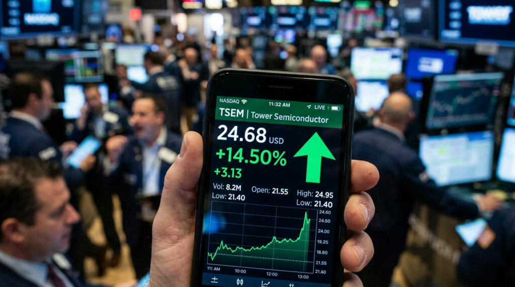 מניית טאואר ממריאה בוול סטריט בעקבות הביקוש לתשתיות בינה מלאכותית