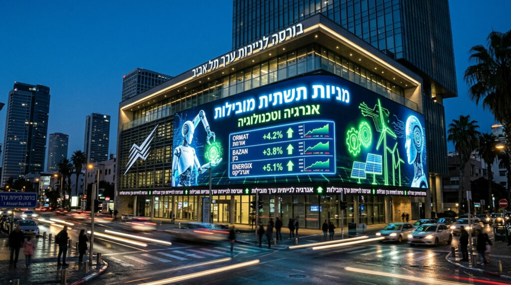 השילוב בין תשתיות אנרגיה לטכנולוגיות מתקדמות יוצר הזדמנויות השקעה חדשות בבורסה המקומית. (אילוסטרציה)