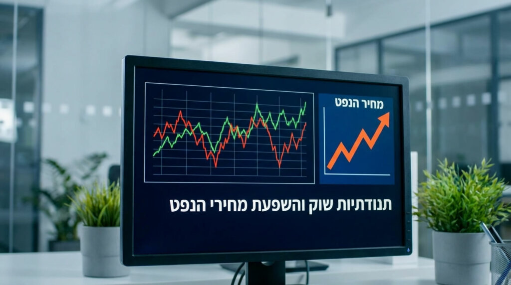 מחירי הנפט חווים טרמפולינה קיצונית, והבורסה בתל אביב מגיבה בחרדה לאי-הוודאות הפוליטית והביטחונית