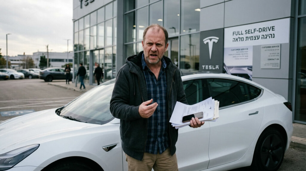 לקוחות טסלה בישראל תובעים את החברה בטענה שלא סיפקה את מערכת הנהיגה האוטונומית ששילמו עליה