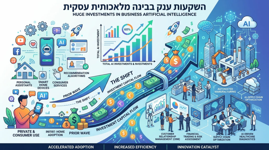 ההשקעות האדירות בפיתוח מודלים עסקיים משקפות את האמון הגדול בפוטנציאל הרווחי שלהם.