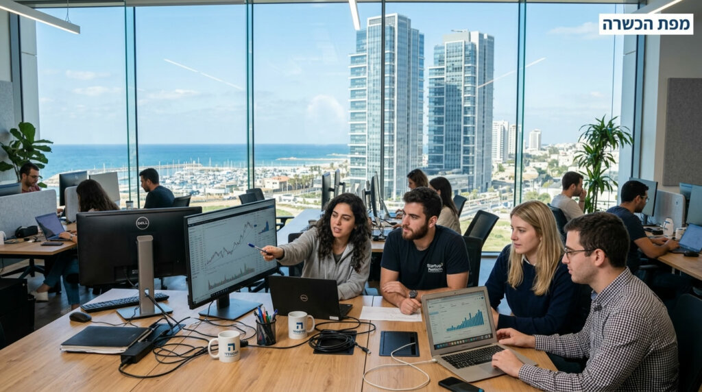 עובדי הייטק בסביבת עבודה דינמית: חלוקת הרווחים במגזר ההון סיכון משפיעה ישירות על ניידות תעסוקתית ותגמול. (צילום: אילוסטרציה)