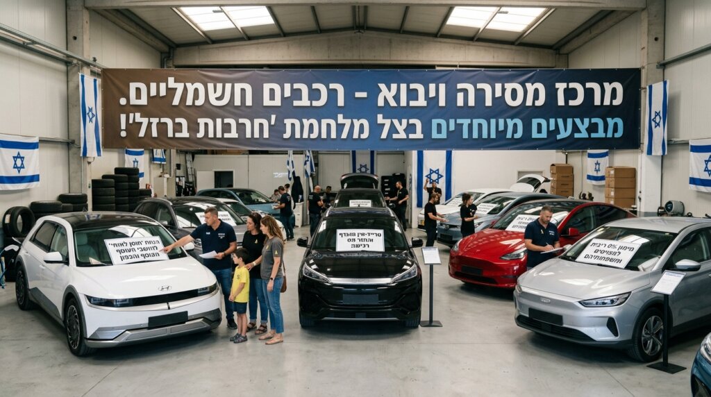 יבואני הרכב מציגים מבצעים אגרסיביים ותנאי מימון משמעותיים בצל הלחימה, כאשר הביקוש לרכבים חשמליים שובר שיאים (צילום: אילוסטרציה)