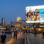 קמפיין בנק הפועלים למתחם הג'וניור בנמל תל אביב - המותג הזכור והאהוב ביותר השבוע - אילוסטרציה