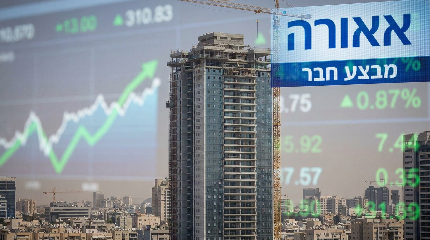 המסחר בבורסה. אאורה רשמה עלייה של 9% בעקבות פרסום הדוחות (אילוסטרציה)