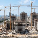 אתרי בנייה של מגדלי מגורים בישראל - הרקע להאטה בענף