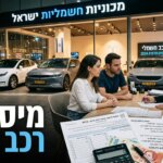 ענף הרכב הישראלי בצומת דרכים פיסקלי