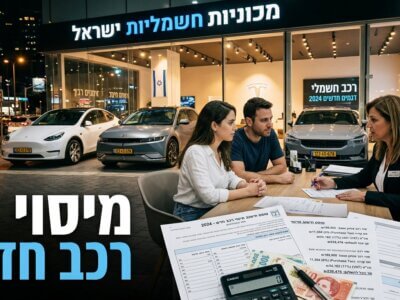 ענף הרכב הישראלי בצומת דרכים פיסקלי