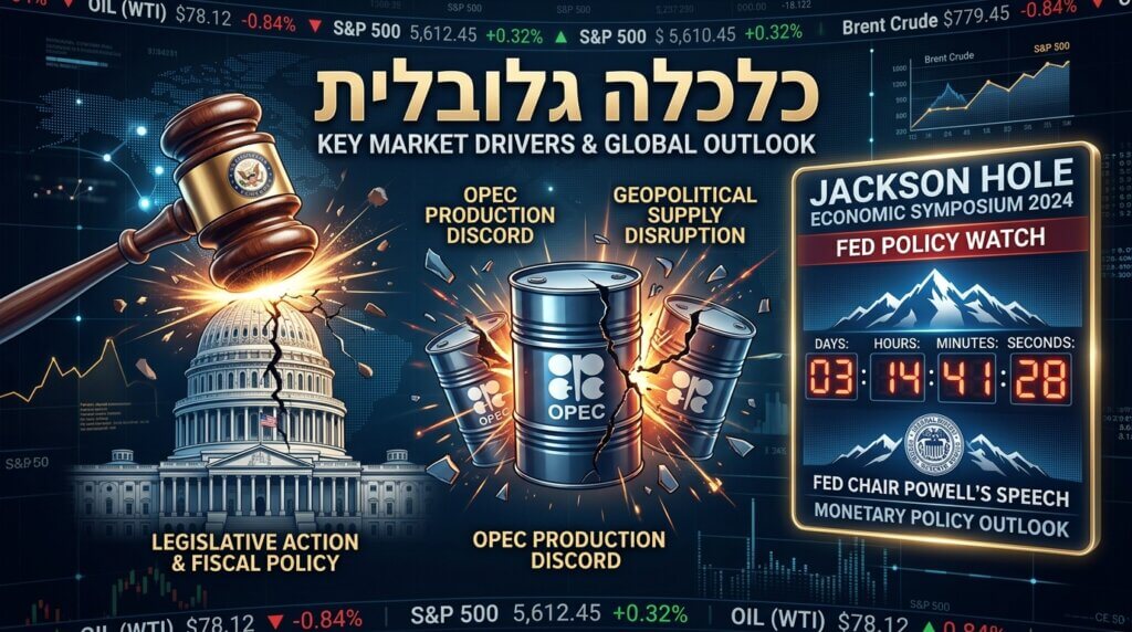 עיצוב: שלושת צירי הכלכלה הגלובלית שמסעירים את השווקים