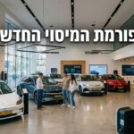 אולם תצוגה של רכבים חשמליים.