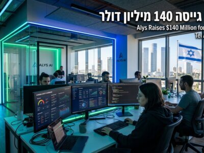הסטארטאפ הישראלי אליס רושם גיוס ענק בהובלת אפקס דיגיטל