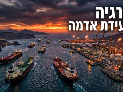מפת האנרגיה העולמית עוברת רעידת אדמה - מהמפרץ ועד ישראל (אילוסטרציה)