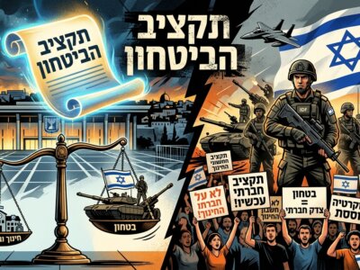 המאבק על תקציב הביטחון והרפורמה באגף התקציבים