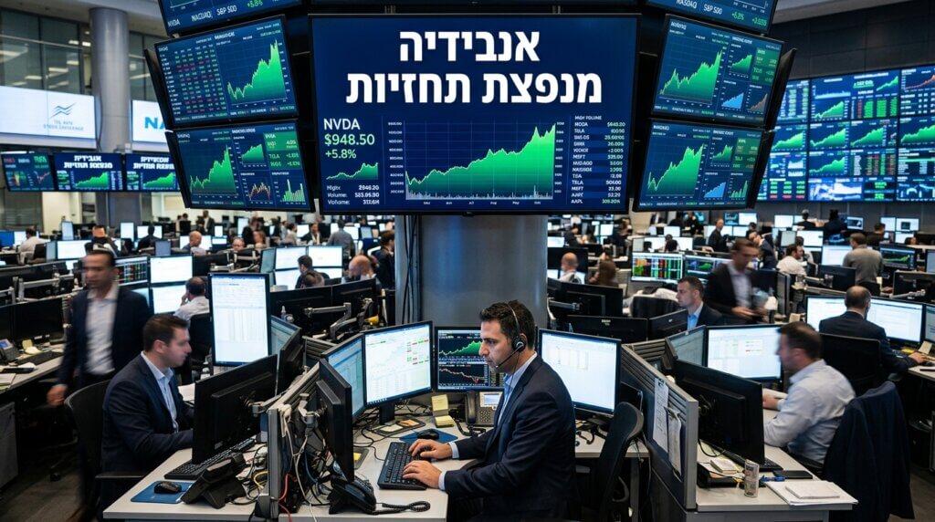 הבורסה בתל אביב רושמת עליות על רקע דוחות אנבידיה החזקים