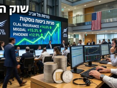 יום מסחר דרמטי בבורסה בתל אביב על רקע דוחות כספיים חזקים ורכישות בינלאומיות