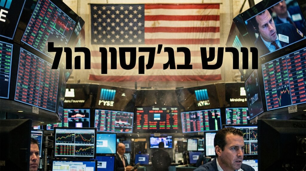 אולם המסחר בוול סטריט בעקבות נאום וורש (אילוסטרציה)