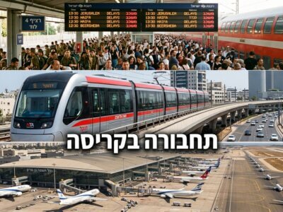 שלוש חזיתות של משבר תחבורה ישראלי שמשפיעות ישירות על הצרכן.